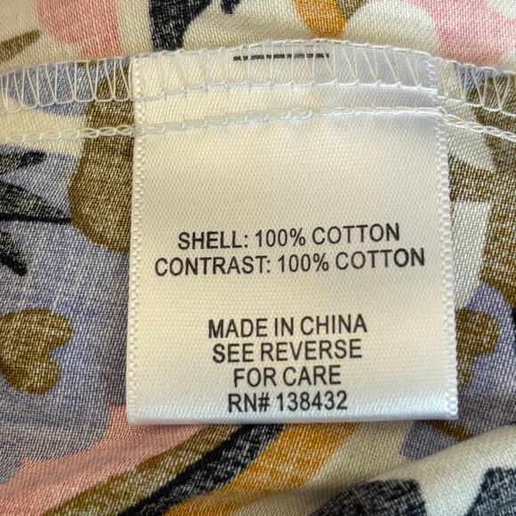 ModCloth Psychedelic Midi Skirt Retro Pink Orange Purple Tie Waist Bow Detail - Picture 8 of 9